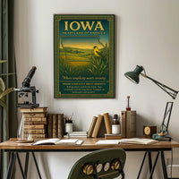 Iowa Heartland of America Poster