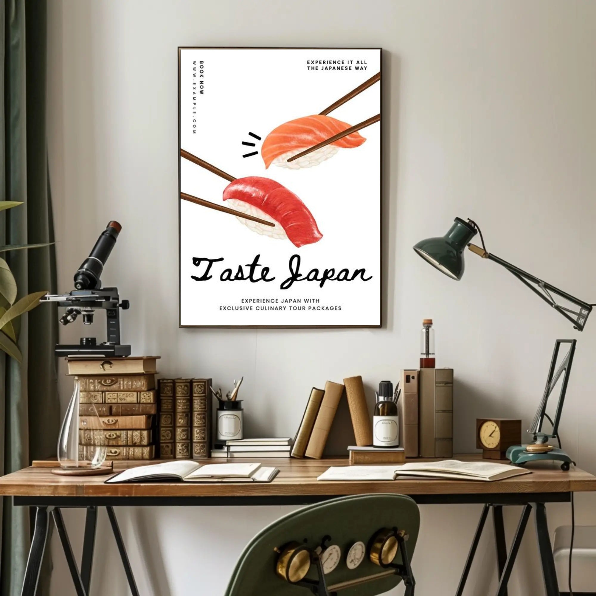 Taste Japan Poster PosterGoat