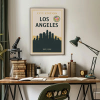 Los Angeles City Edition Poster PosterGoat