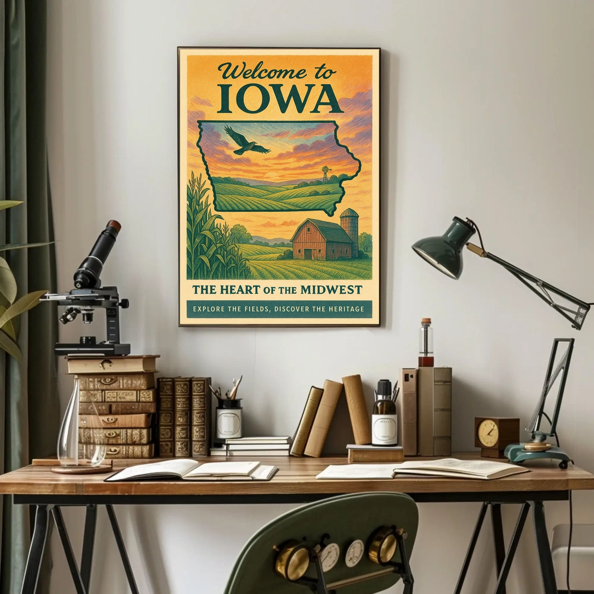 Welcome to Iowa Poster
