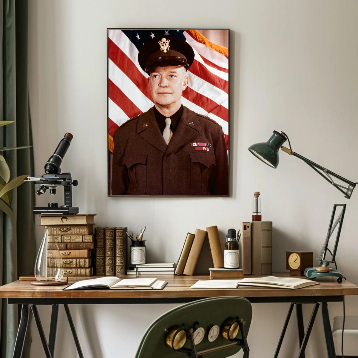 General Eisenhower in U.S. Army Uniform Poster
