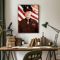 General Eisenhower in U.S. Army Uniform Poster