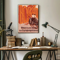 Farmer, You Are a Soldier in the Production Battle Poster PosterGoat