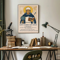 Saint Albert the Great Poster PosterGoat