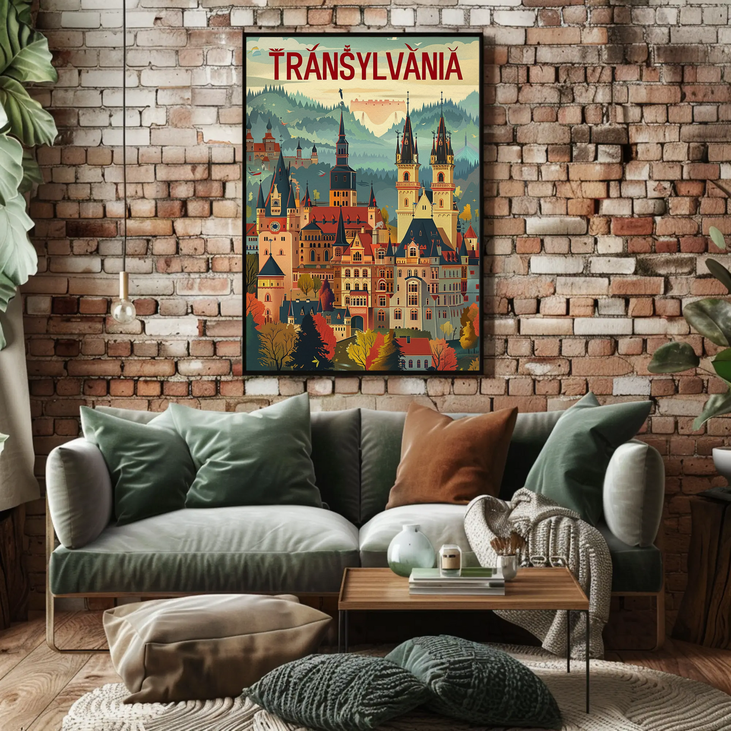 Transylvania Vintage Poster