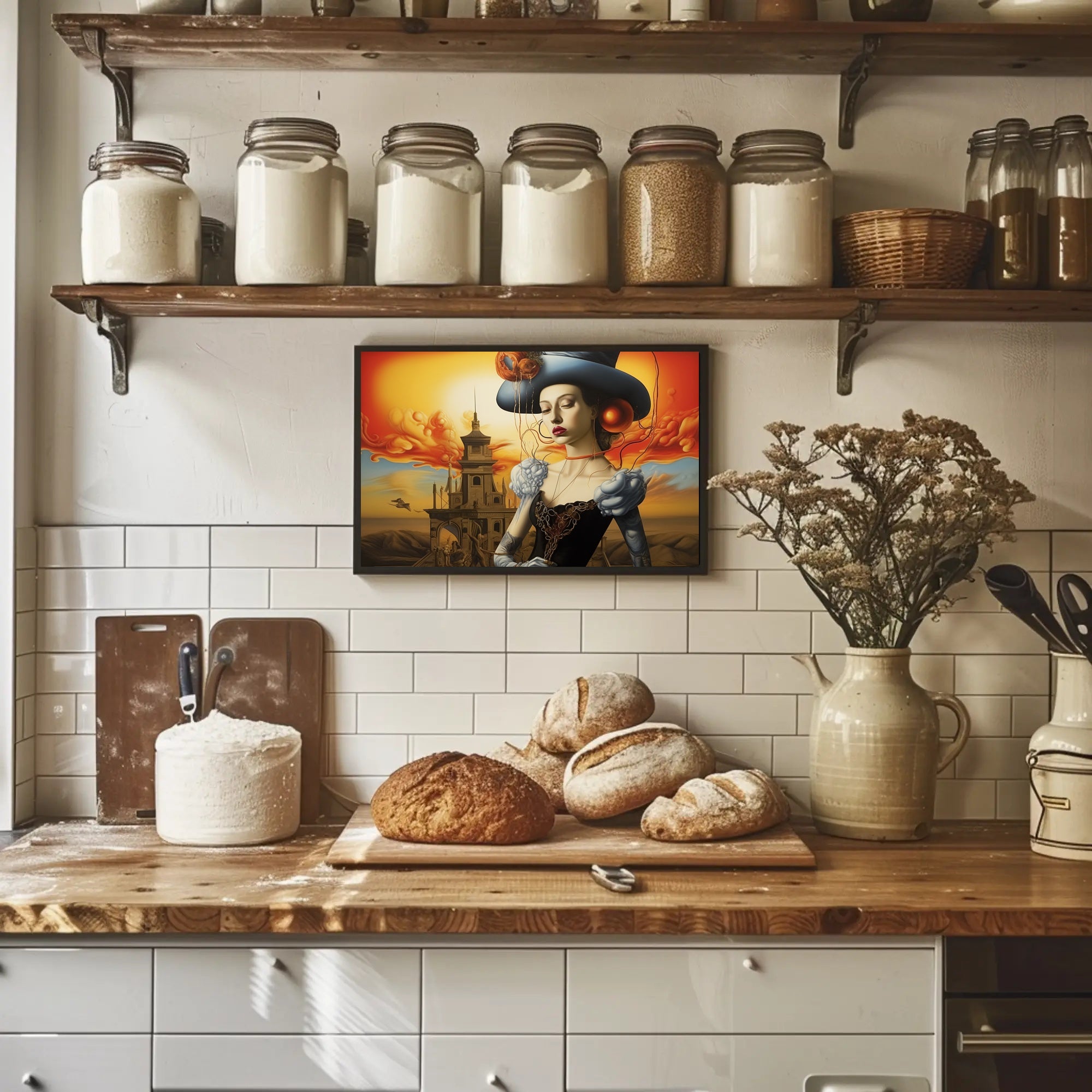 Dreambound Muse – Surreal Fantasy & Reality Poster