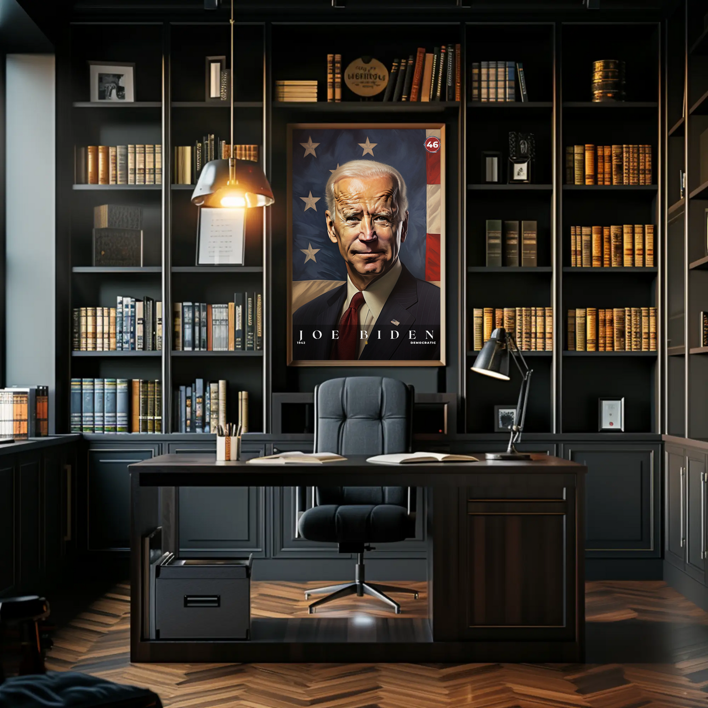 Joe Biden 46th President Of The United States Portrait