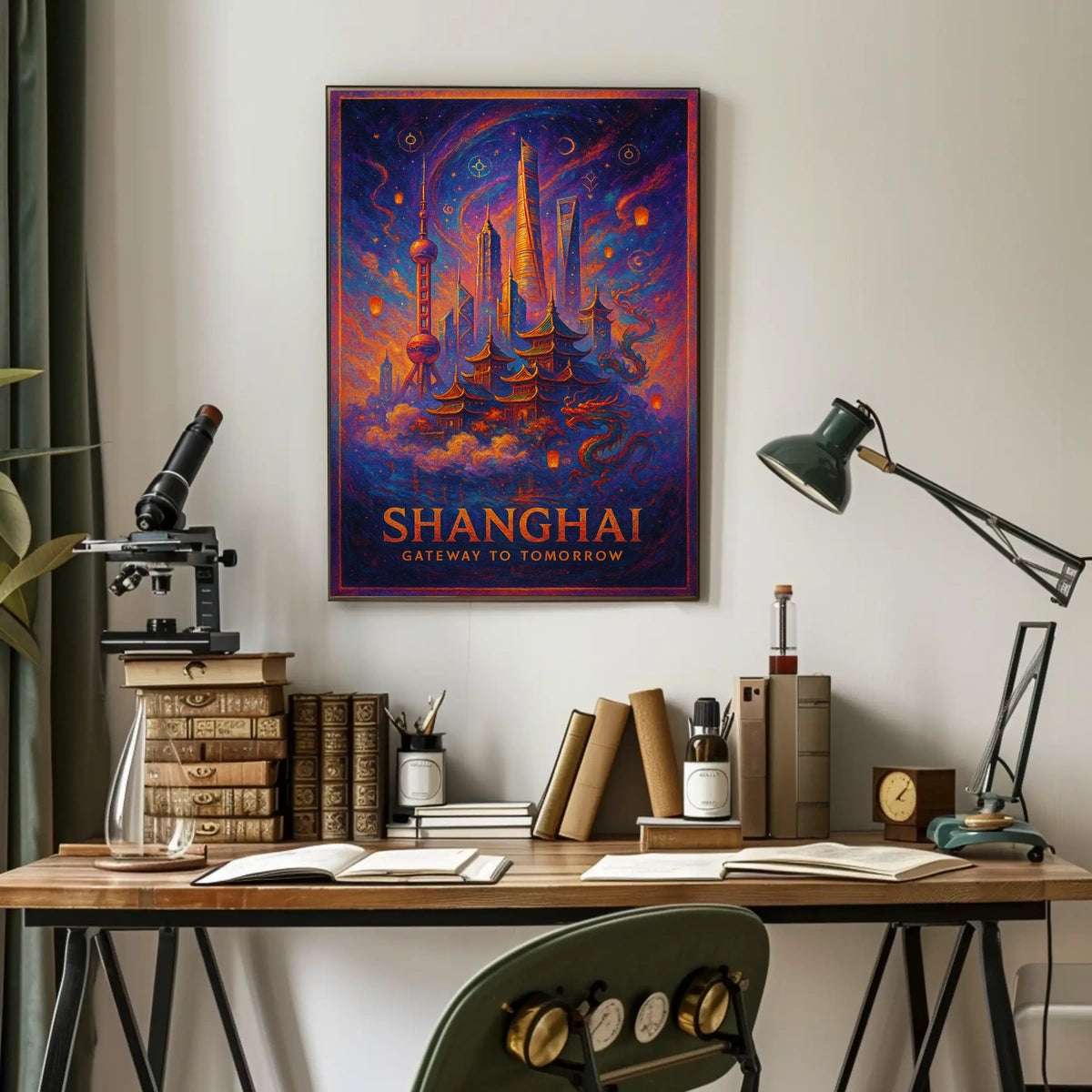 Shanghai Gateway to Tomorrow Poster