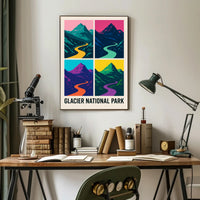 Glacier National Park Poster