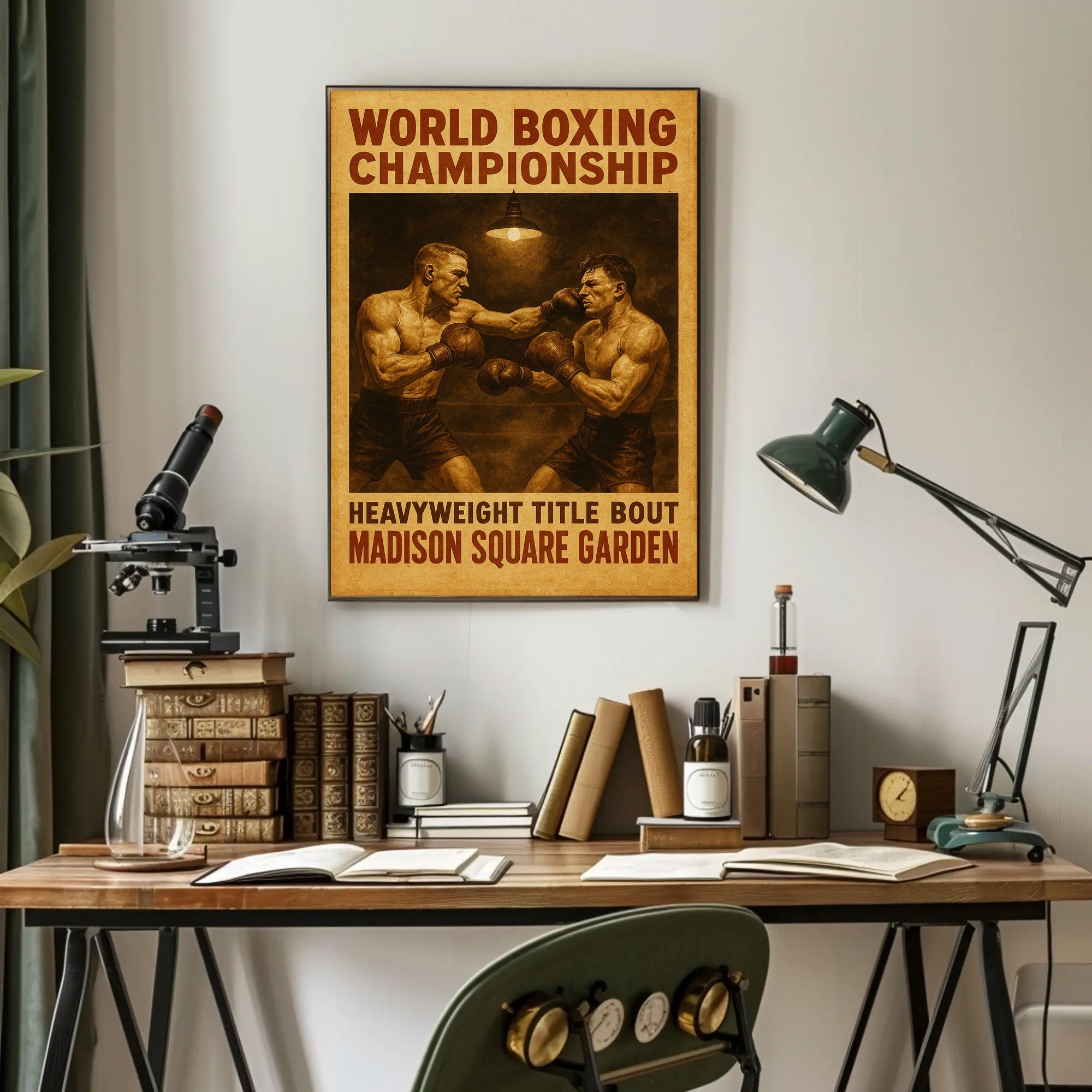 World Boxing Championship Poster