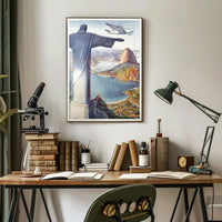 Soaring Over Rio Poster PosterGoat