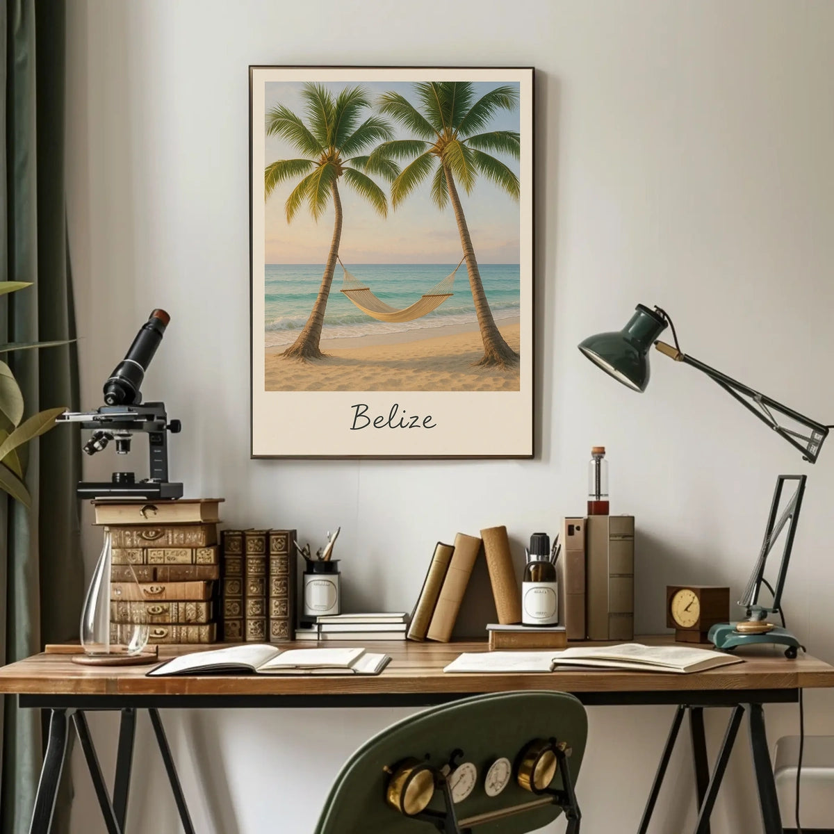 Belize Beach Getaway Poster