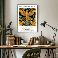 William Morris Cotton Prints Exhibition Poster