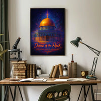 Dome of the Rock Ephemeral Light of Jerusalem Poster