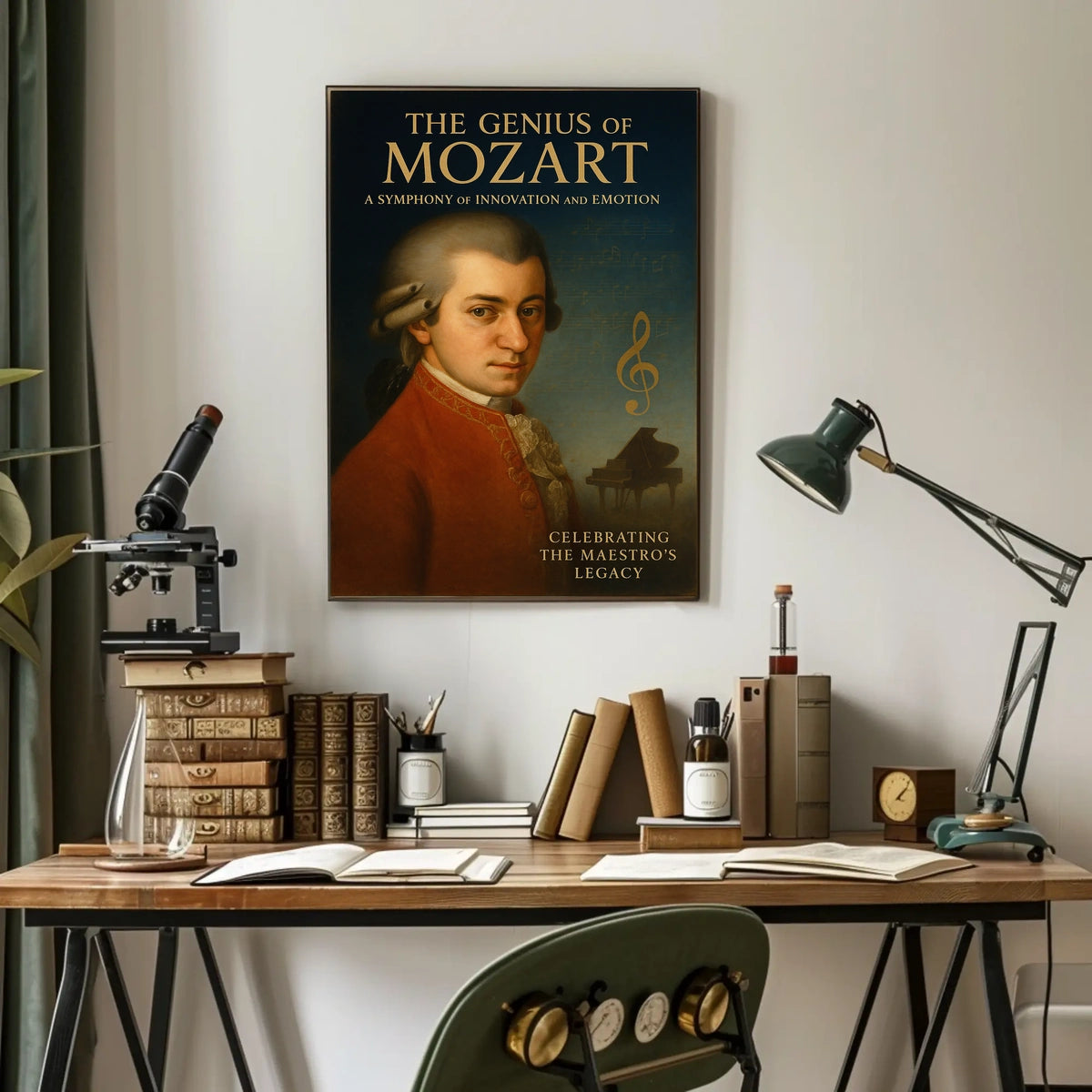 The Genius of Mozart Poster