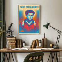Saint Carlo Acutis Cyber Apostle Of Poster