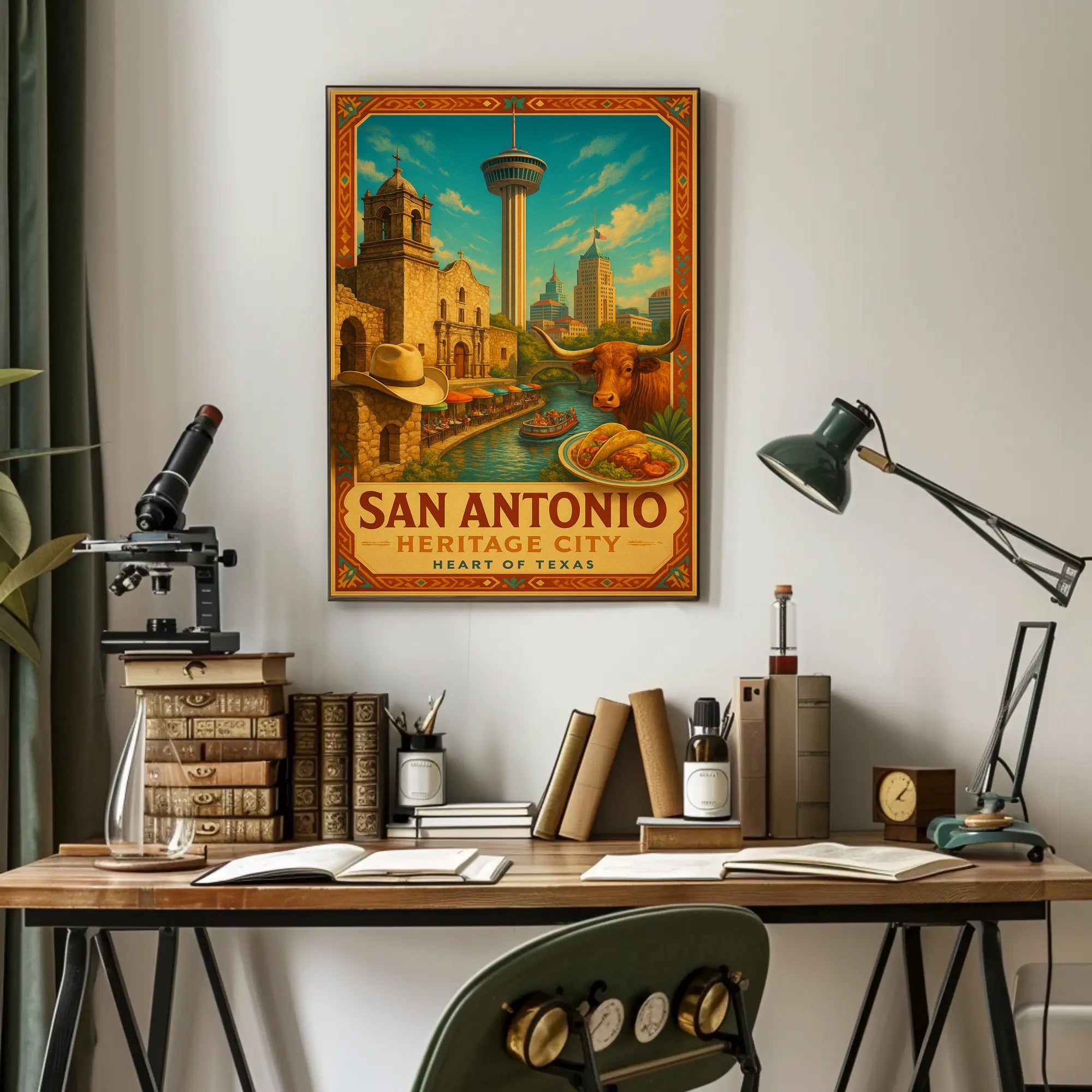 San Antonio: Heritage City Poster