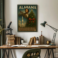 Alabama A Historical And Cultural Poster
