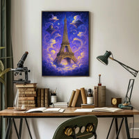 Dreamy Eiffel Tower Poster PosterGoat