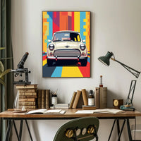Retro Car Vibes Poster PosterGoat