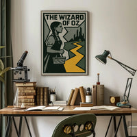 The Wizard of Oz Vintage Fantasy or Mythology Poster PosterGoat