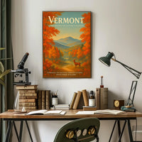 Vermont The Essence of Natures Palette Poster
