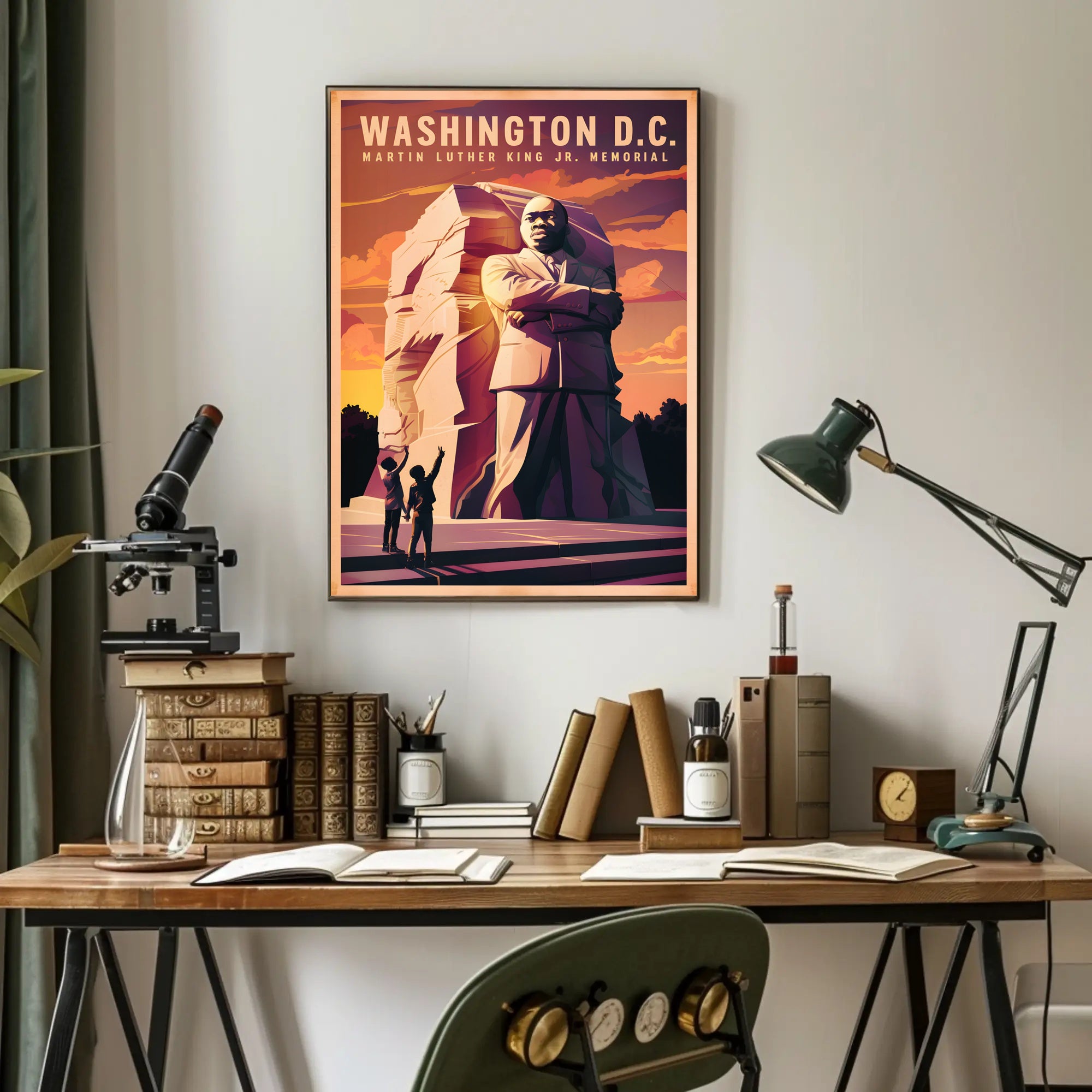 Tribute to a Leader Poster