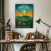 Vibrant Brazil A Symphony Of Nature And Poster