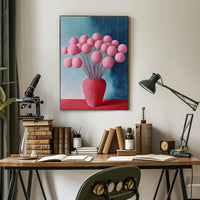 Abstract Floral Arrangement Poster Modern Botanical Print