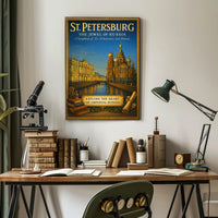 St. Petersburg The Jewel of Russia Poster