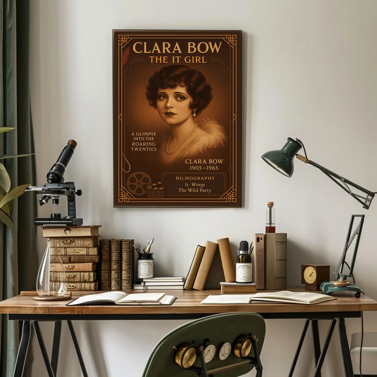 Clara Bow The It Girl Poster