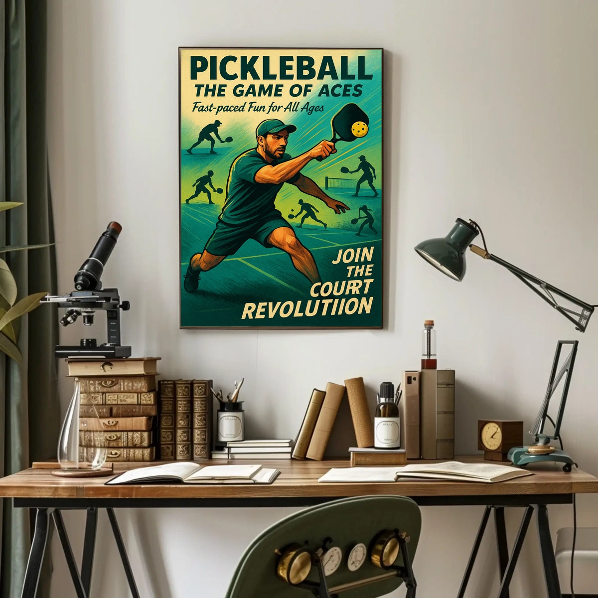 Pickleball Revolution Poster