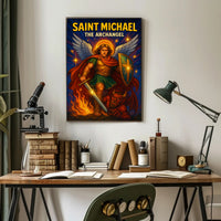 Saint Michael the Archangel Poster PosterGoat