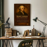 Henry Laurens Patriot And Political Poster