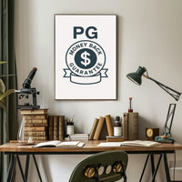 Money Back Guarantee Poster PosterGoat
