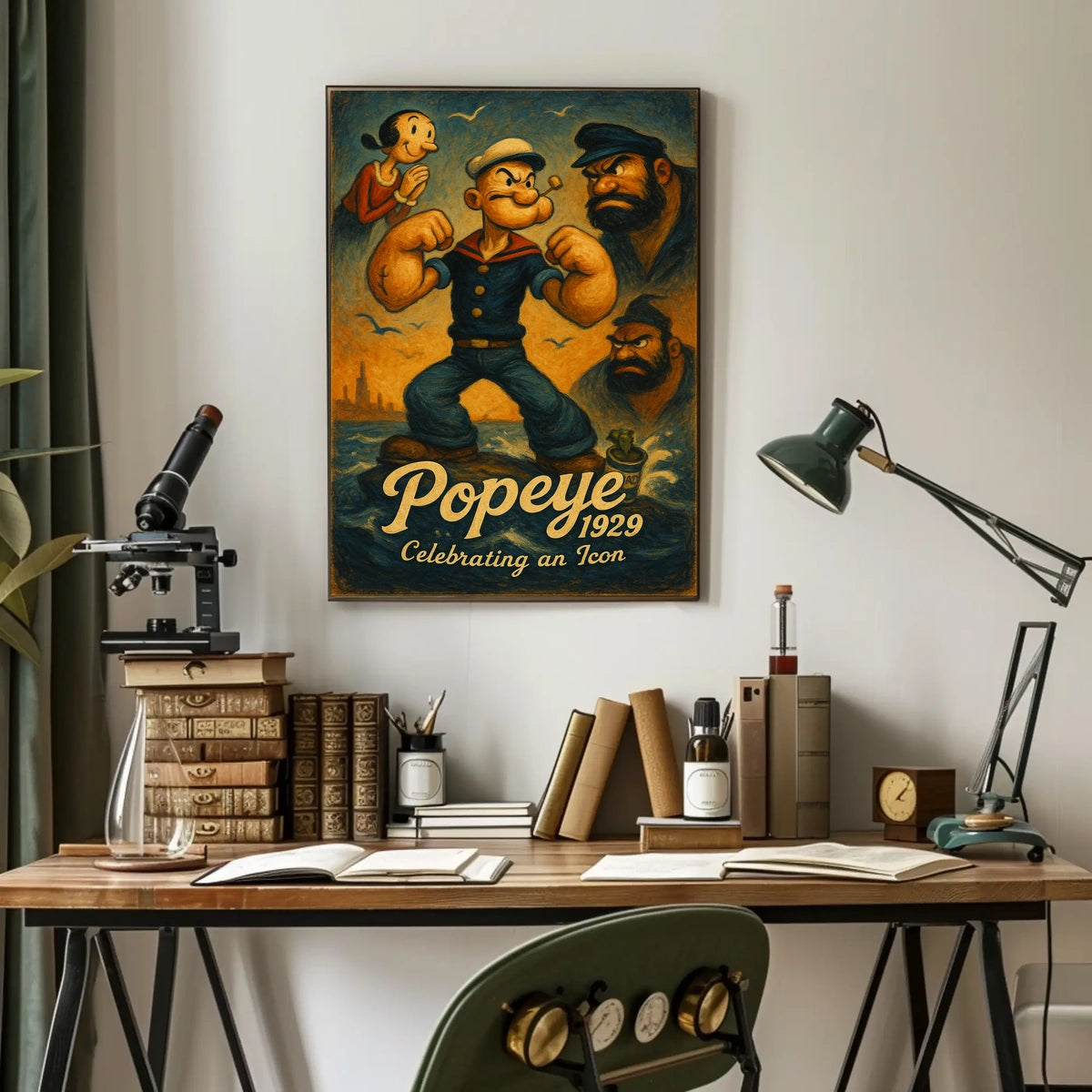 Popeye Celebrating an Icon Poster