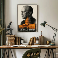 Gerald Ford 38th President of the United States Reflections Poster