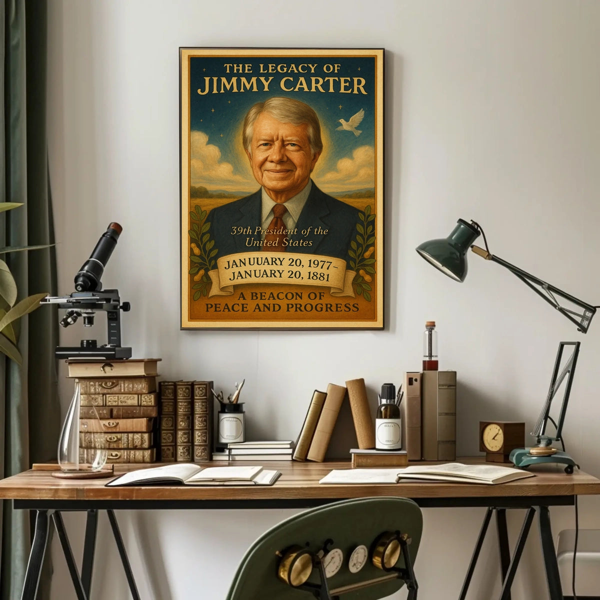 Jimmy Carter 39th President Poster