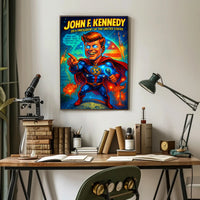 John F. Kennedy 35th President Poster PosterGoat