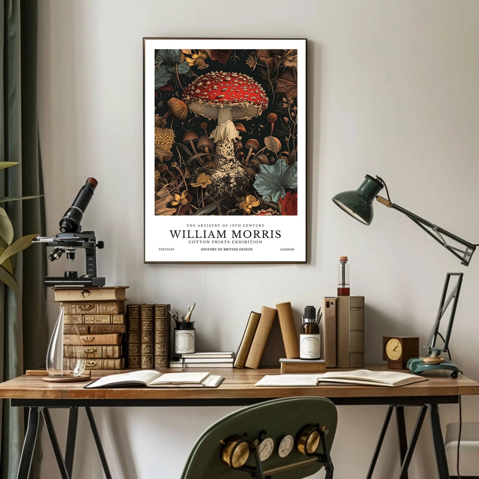 William Morris 19th Century Art Poster