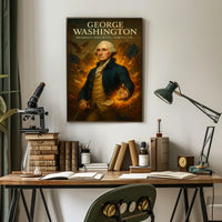 George Washington Presidential Legacy Historical Poster