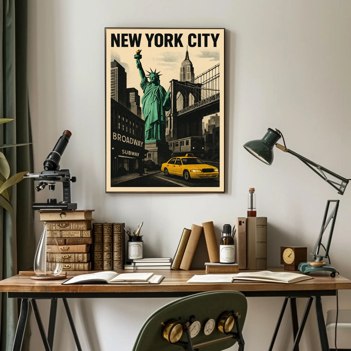 Iconic New York City Poster