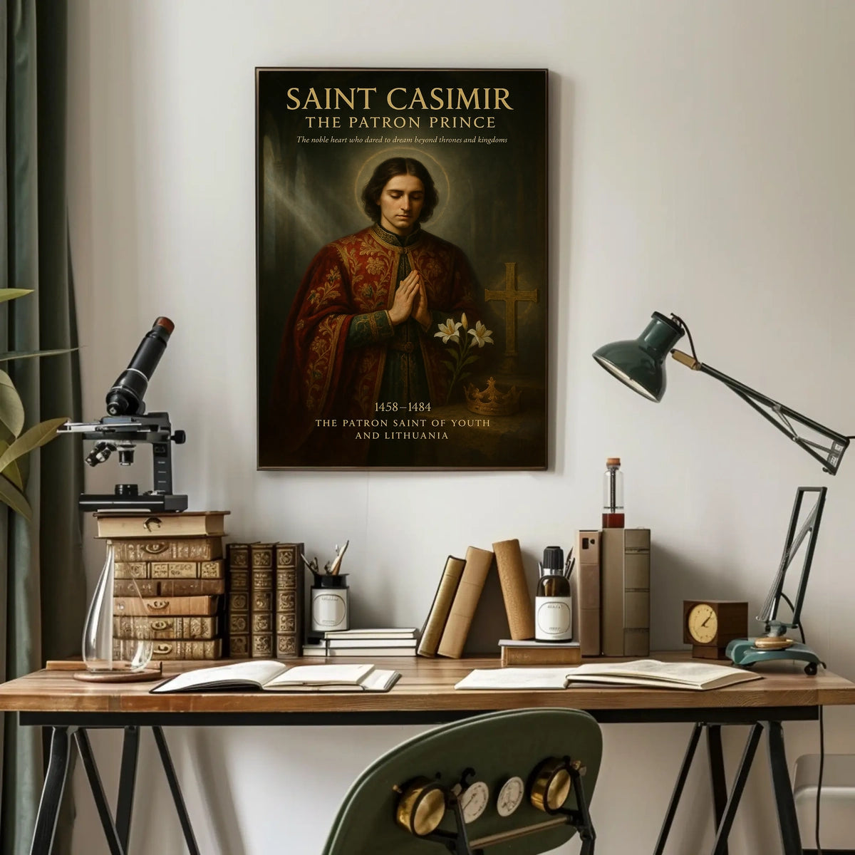 Saint Casimir The Patron Prince Poster