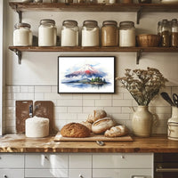 Majestic Mountain Landscape Poster