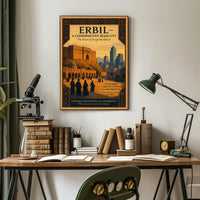 Erbil A Cosmopolitan Iraqi City Poster PosterGoat