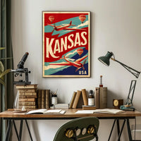 Kansas Aviation Adventure Poster