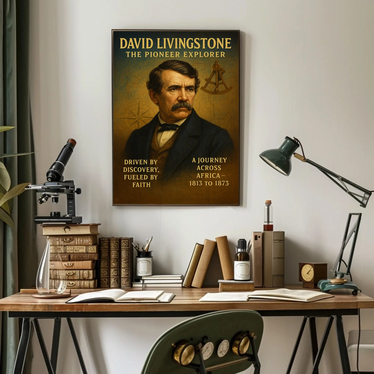 David Livingstone The Pioneer Explorer Poster