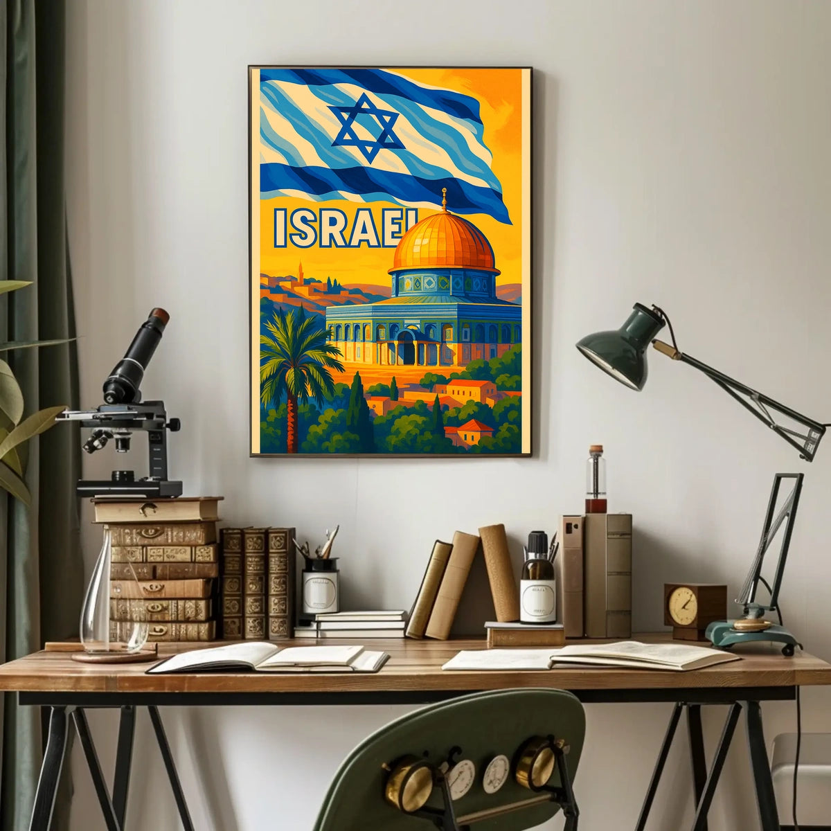 Israel Travel Poster
