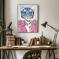 The Stylish Tiger Poster