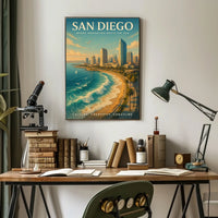 San Diego Where Innovation Meets The Poster